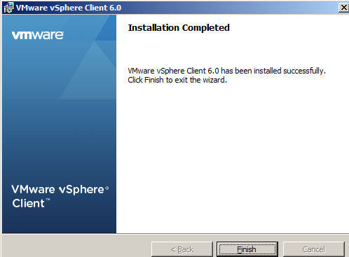 vsphere 6.0 client