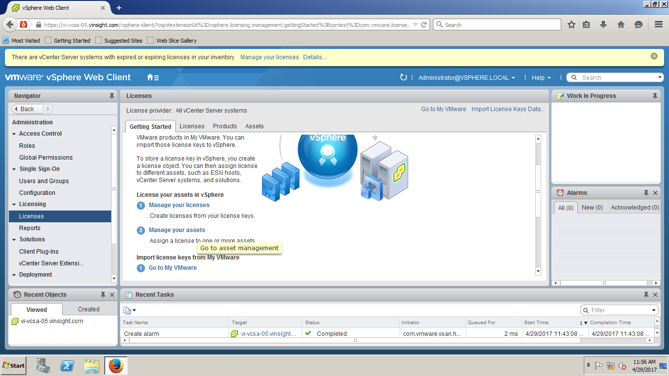 do i need vsphere client 6.5 to access vcenter 6.5