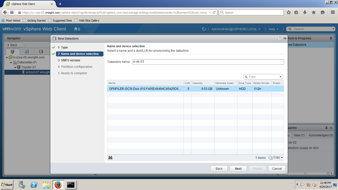 vsphere 6.5 no clone option