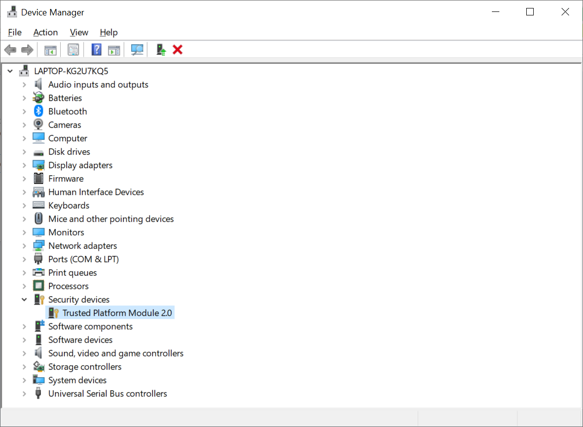 tpm trusted platform module windows 10